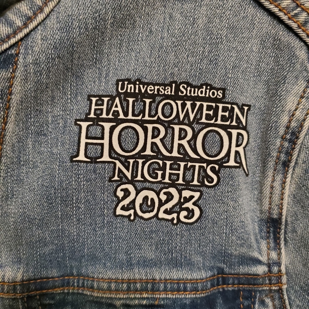 Universal Studios Hellfire Stranger Things Denim … - image 4